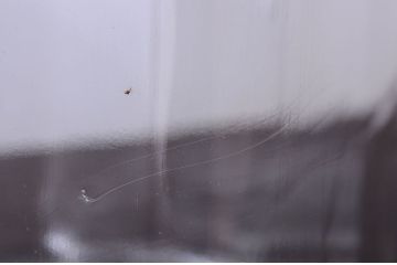 アンティーク雑貨　昭和レトロ　アンティークガラス瓶大小2個セット