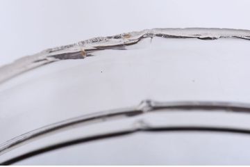 アンティーク雑貨　昭和レトロ　アンティークガラス瓶大小2個セット(2)