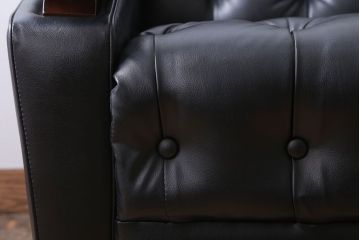 ヴィンテージ家具　ブランド家具　ビンテージカリモク　1人掛けソファ(1)