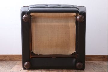 ヴィンテージ家具　ブランド家具　ビンテージカリモク　1人掛けソファ(2)