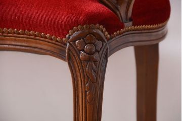 中古　イタリア家具　高級感あふれる2人掛けソファ