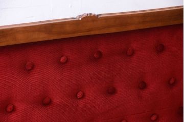 中古　イタリア家具　高級感あふれる2人掛けソファ
