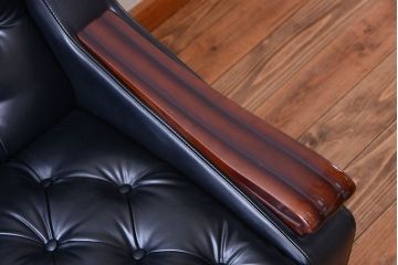 ヴィンテージ家具　ブランド家具　ビンテージカリモク　3人掛けソファ