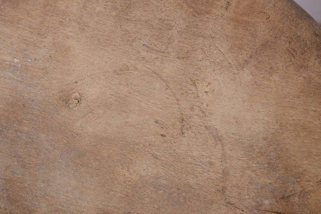 レトロ家具　和製アンティーク　レトロな木味のスツール