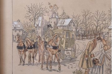 アンティーク雑貨　イギリスビンテージ　壁掛け絵画　フレーム