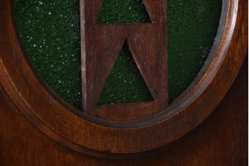 大正ロマン　当時物色ガラス入り!和製アンティークドア(3)