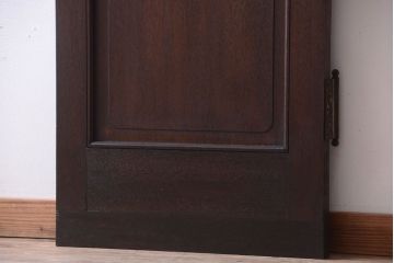 大正ロマン　当時物色ガラス入り!和製アンティークドア(3)