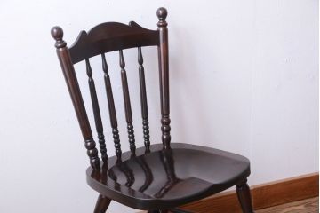 ビンテージ　松本民芸家具　16型　スピンドルチェア(2)