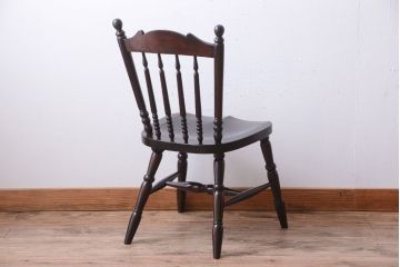ビンテージ　松本民芸家具　16型　スピンドルチェア(2)