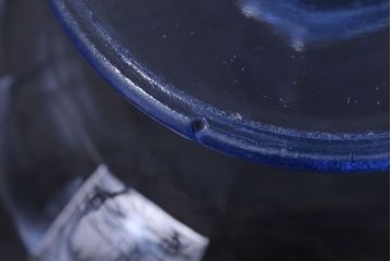 アンティーク雑貨　和製アンティーク　レトロな氷コップ2個セット(プレスガラス)(2)