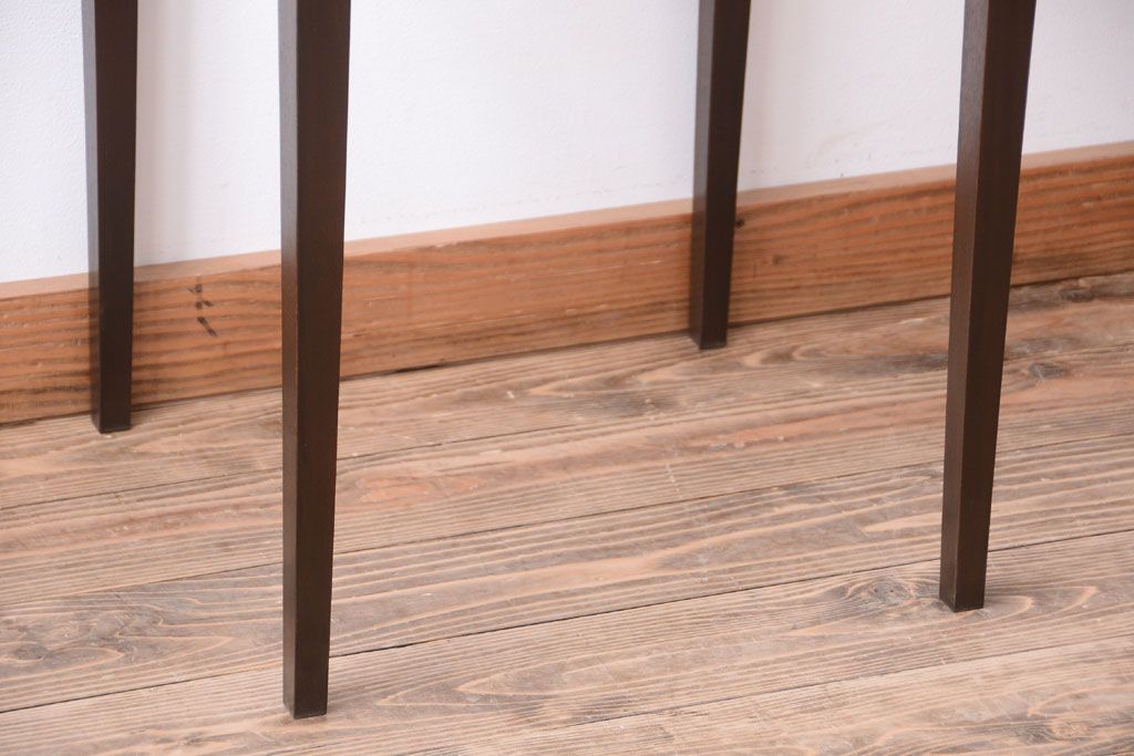 アンティーク家具　大正ロマン　脚付き!古いタバコ屋の当時物色ガラス入りアンティーク縦型ガラスケース