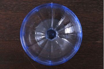 アンティーク雑貨　昭和レトロ　氷コップ2個セット(プレスガラス)(3)