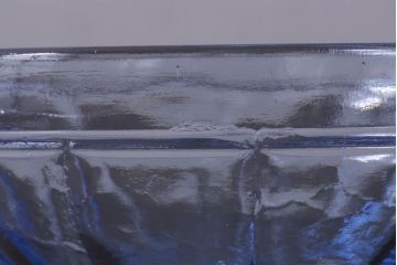アンティーク雑貨　昭和レトロ　氷コップ2個セット(プレスガラス)(3)