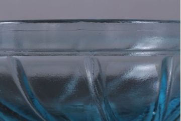 アンティーク雑貨　昭和レトロ　氷コップ2個セット(プレスガラス)(2)