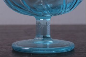アンティーク雑貨　昭和レトロ　氷コップ2個セット(プレスガラス)(2)