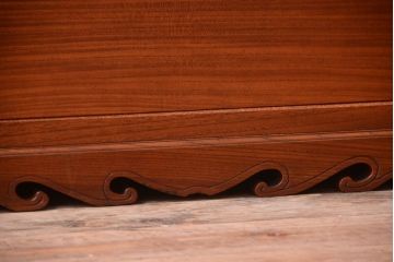 アンティーク家具　和製アンティーク　前面欅材!和モダンな4杯チェスト(衣装箪笥)