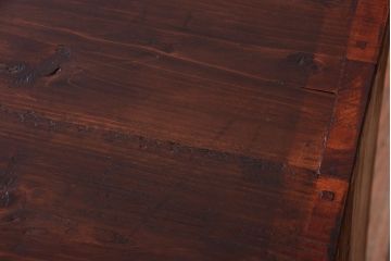 アンティーク家具　和製アンティーク　前面欅材のシンプルな衣装箪笥ローボード