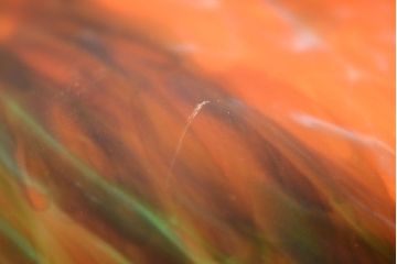 中古　マーブルガラスのペンダントライト(天井照明)