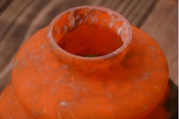 中古　マーブルガラスのペンダントライト(天井照明)