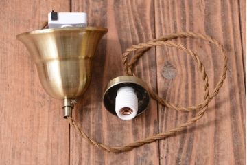 中古　マーブルガラスのペンダントライト(天井照明)