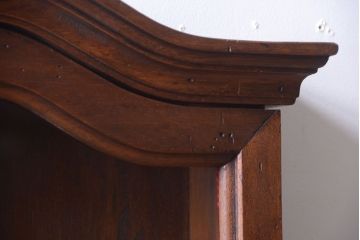 中古　海外輸入家具　木製の壁掛けギャラリーケース(ショーケース)