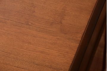 アンティーク家具　和製アンティーク　古いナラ材の上質な組み立て式両袖机(デスク)