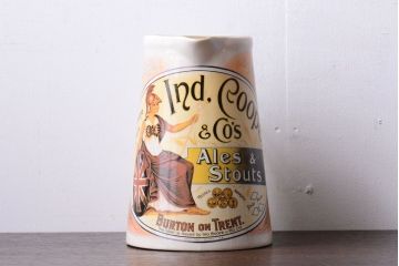 アンティーク雑貨　イギリスビンテージ　古いピッチャー(ジャグ)(2)
