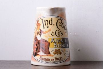 アンティーク雑貨　イギリスビンテージ　古いピッチャー(ジャグ)(3)
