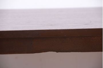 アンティーク家具　和製アンティーク　総栗材!折り畳み脚の二月堂机(座卓・ちゃぶ台)