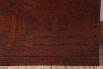 アンティーク雑貨　古民具・骨董　古い欅材!アンティーク角火鉢