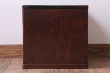 アンティーク雑貨　古民具・骨董　古い欅材!アンティーク角火鉢