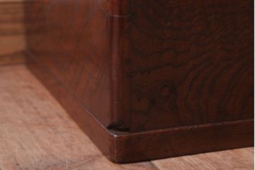 アンティーク雑貨　古民具・骨董　古い欅材!アンティーク角火鉢