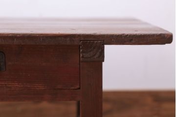 アンティーク家具　和製アンティーク　古い木味が素朴な小さい文机
