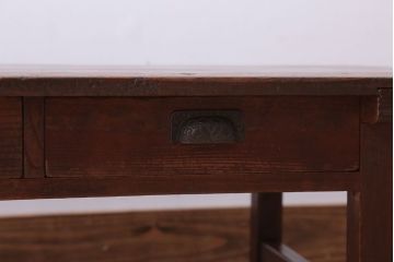 アンティーク家具　和製アンティーク　古い木味が素朴な小さい文机