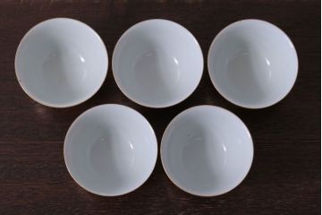アンティーク雑貨　アンティーク　大正〜昭和初期　九谷焼　急須・茶碗の6点セット(茶道具・色絵)