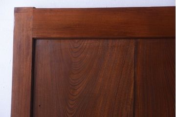 古民具・骨董　総欅材!重厚なアンティーク蔵戸(玄関戸)