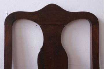 アンティーク家具　イギリスアンティーク　古いバーチ材のチェア2脚セット(ダイニングチェア)(2)