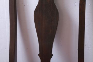 アンティーク家具　イギリスアンティーク　古いバーチ材のチェア(ダイニングチェア)(2)