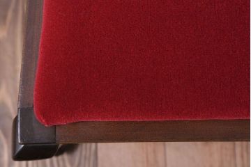 アンティーク家具　イギリスアンティーク　古いバーチ材のチェア(ダイニングチェア)(2)