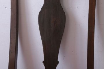 アンティーク家具　イギリスアンティーク　古いバーチ材のチェア(ダイニングチェア)(3)