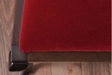 アンティーク家具　イギリスアンティーク　古いバーチ材のチェア(ダイニングチェア)(3)