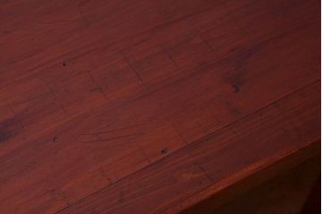 アンティーク家具　古民具・骨董　米沢地方　前面欅玉杢材!時代箪笥サイドボード(水屋箪笥)(1)