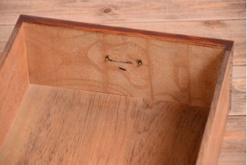 アンティーク家具　古民具・骨董　米沢地方　前面欅玉杢材!時代箪笥サイドボード(水屋箪笥)(1)