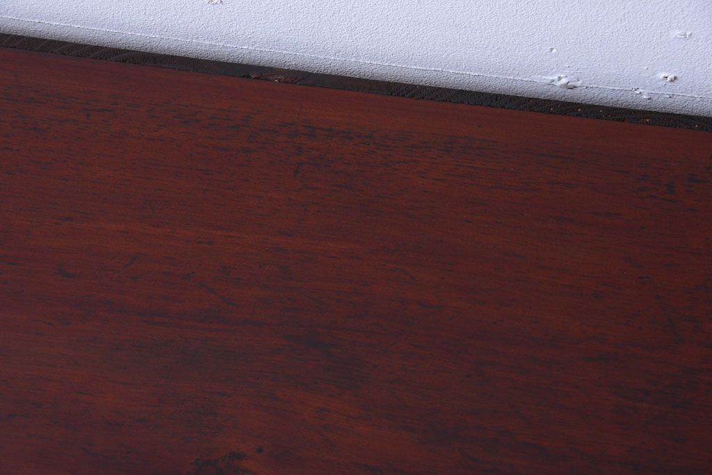 アンティーク家具　五尺　古民具・骨董　米沢地方　前面欅玉杢材!時代箪笥サイドボード(水屋箪笥)(2)