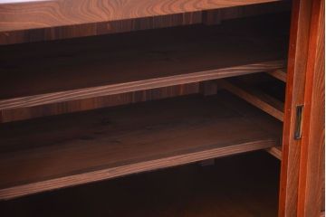 アンティーク家具　五尺　古民具・骨董　米沢地方　前面欅玉杢材!時代箪笥サイドボード(水屋箪笥)(2)