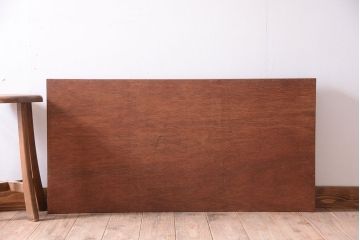 アンティーク家具　和製アンティーク　3×6　古い木製の壁掛けマス目棚