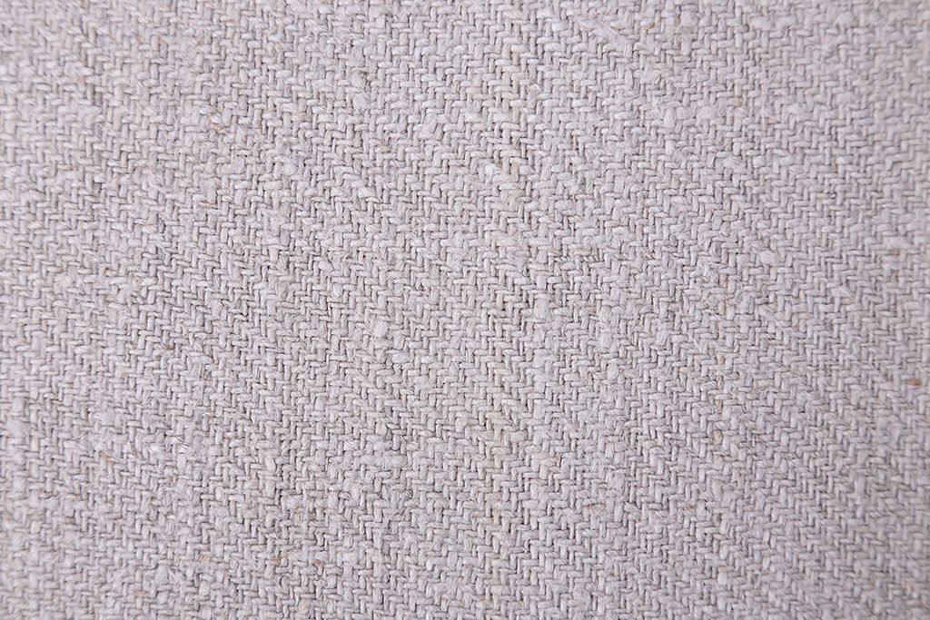 アンティーク家具　和製アンティーク　古いブナ材の小さなクッション座面丸スツール