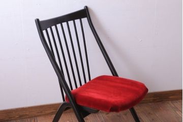 ヴィンテージ家具　飛騨産業　ビンテージキツツキ　ラウンジチェア(2)