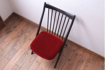 ヴィンテージ家具　飛騨産業　ビンテージキツツキ　ラウンジチェア(3)
