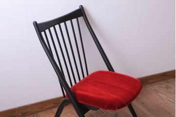 ヴィンテージ家具　飛騨産業　ビンテージキツツキ　ラウンジチェア(3)
